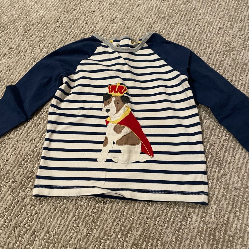 Two (2) Baby Boden long sleeve shirts